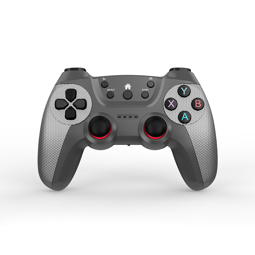 JOYSTICK GAMEPAD PARA PC XO-GP4 PLATEADO PACK X 2 INALAMBRICO