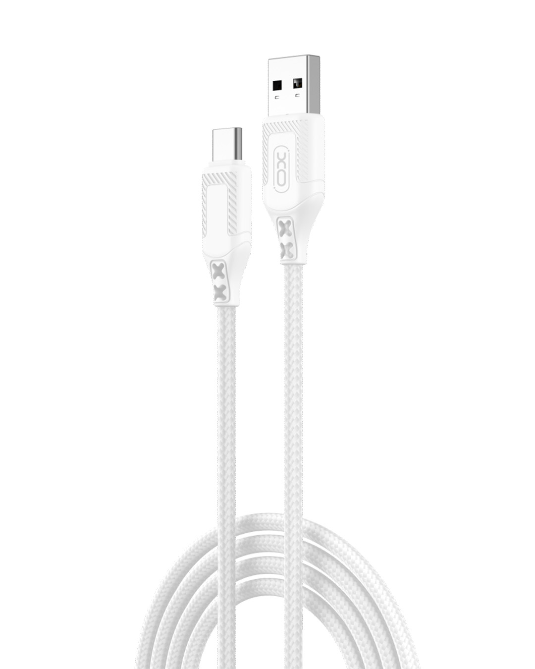 CABLE USB 2.0 A TIPO C 1.00 MTS XO-NB235 ZEBRA BLANCO