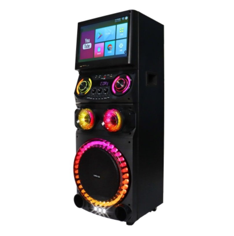 PARLANTES AUDIO BT ALIM BATERIA NM-AVANT C/PANTALLA 15.6" 60W 110CM