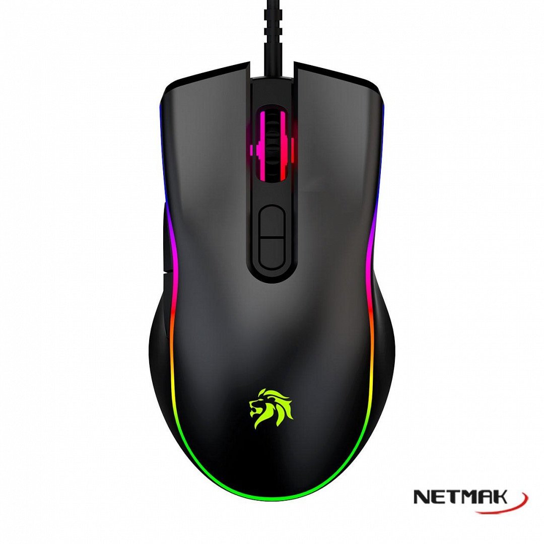 MOUSE USB GAMER NM-GM52 7D RGB