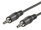 CABLE AUDIO 1 PLUG 3.5 1 PLUG 3.5 M 3.0 MTS AC-78 3 - NOGA NET - E1-0041