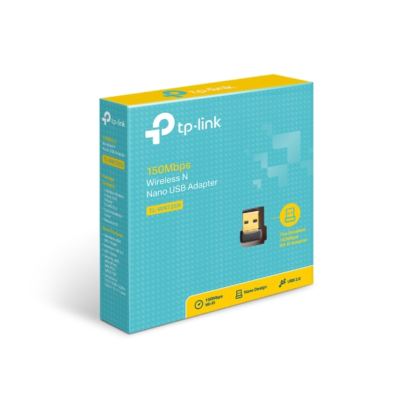 PLACA DE RED USB WIFI (TL-WN725N) MIN 150MBPS I WIRELESS - TP-LINK - PLACAWN725N