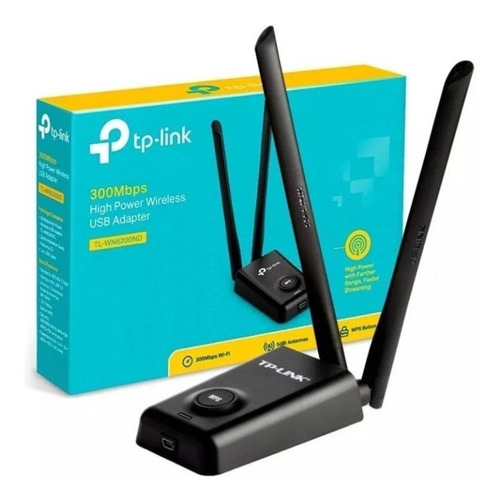 PLACA DE RED USB WIFI (TL-WN8200ND) 300MBPS 2 ANTENAS WIRELESS  - TP-LINK