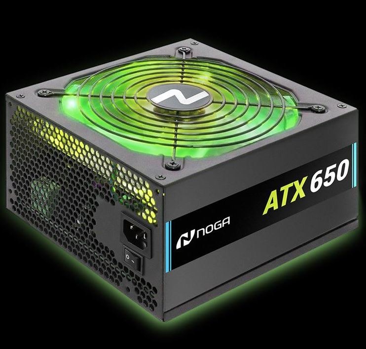 FUENTE 650W P/GABINETE NOGA - ATX 650RGB - NOGA NET - FUENTE04639