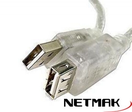 CABLE EXT DE USB 2.0 ( 3.0 MTS) NM-C09 3.0
NETMAK - CABLE04835