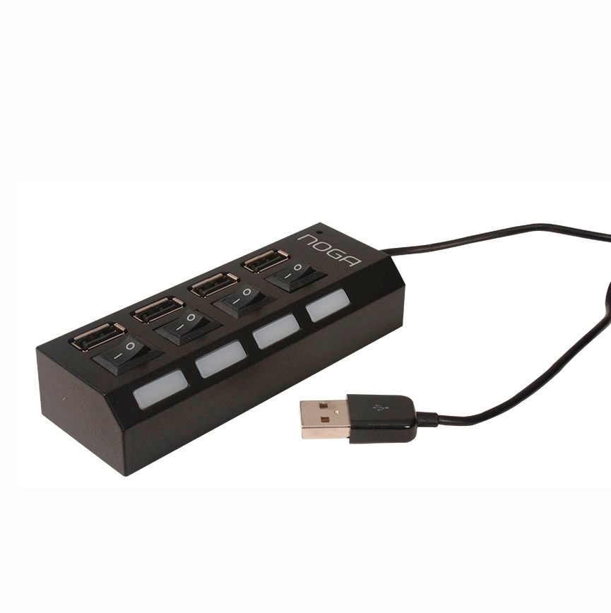 HUB USB 4 BOCAS - NGH-43 - NOGA NET - HUB05061