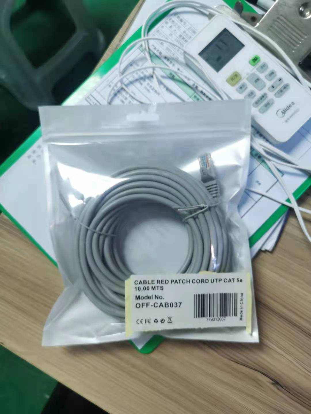 CABLE RED PATCH CORD UTP CAT5E 3.0 MTS NM-C04 3 NETMAK - CABLE05134