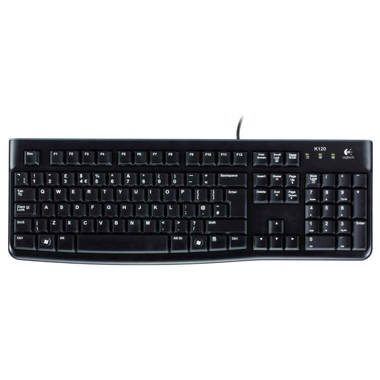 TECLADO USB K120 - 920-004422 LOGITECH - TECLADO05309