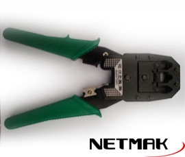 PINZA CRIMPEADORA NM-R02 RJ45 RJ11 NETMAK - PINZA05336