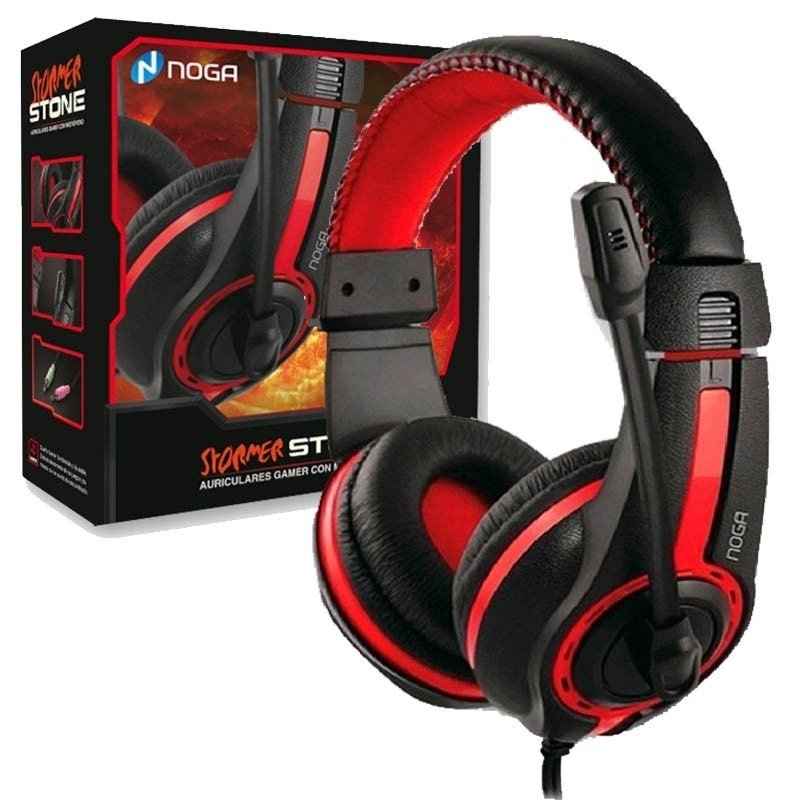 AURICULAR VINCHA GAMER NOGA NET ST-819 STONE C/MIC - AURICULAR05417