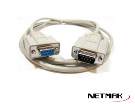 CABLE EXT SERIE DB9 1.8MTS NM-C79
NETMAK - CABLE05676