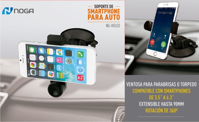 SOPORTE UNIVERSAL AUTO NG-HOLD3 NOGA NET - SOPORTE06308