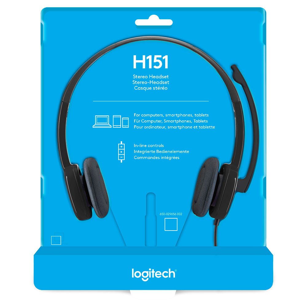AURICULAR VINCHA LOGITECH H151 C/MIC 1 PLUG 3.5981-000587 - AURICUALR06383
