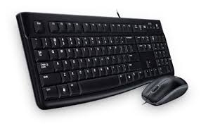 TECLADO + MOUSE USB MK120 BLACK 920-004428 - LOGITECH