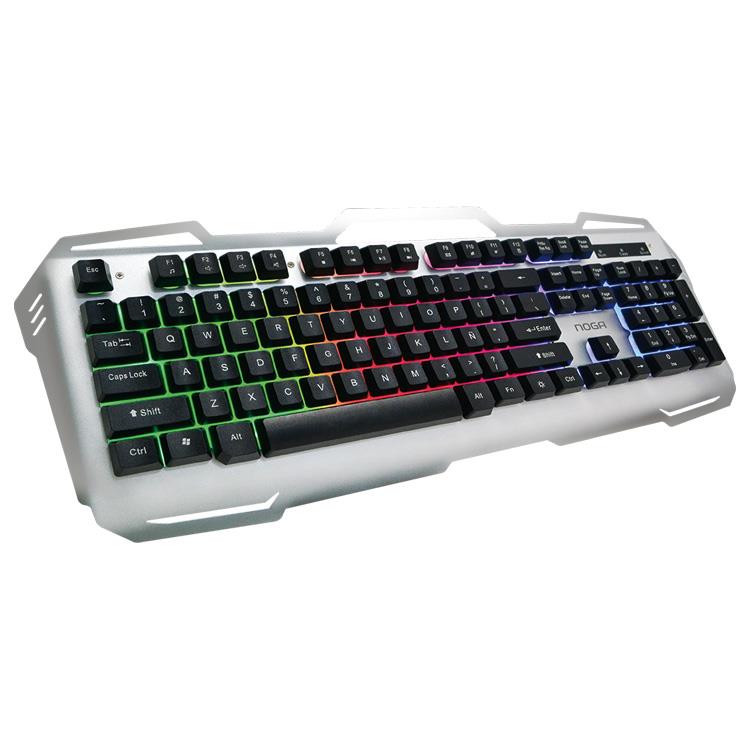 TECLADO USB GAMER NKB-K10 RETROILUMINADO- NOGA NET - TECLADO06588