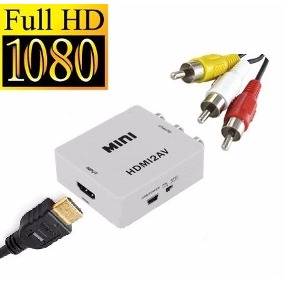 CONVERSOR HDMI A RCA AUDIO/VIDEO - HDMI-AV  -  NOGA NET