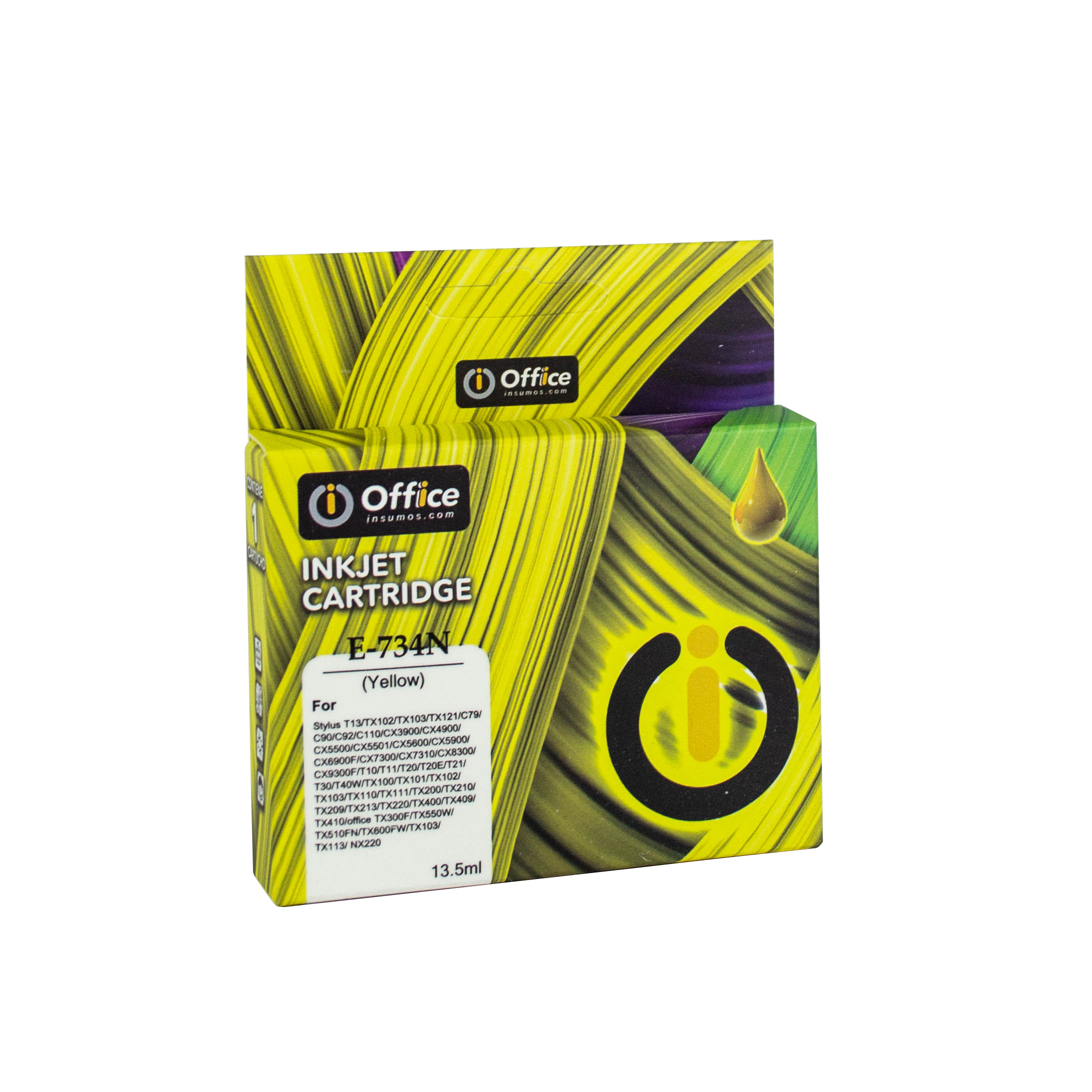 CART ALTER EPSON T073420N AMARILLO OFFICE T734
CARTUCHOS PARA EPSON C79 / C90 / C92 / C110 / CX3900 / CX3905 / CX4900 / CX4905 / CX5500 / CX5501 / CX5505 / CS5600 /CX5900 / CX6900F / CX7300/ CX7310 / CX8300 / CX9300FAX /T10 / T11 / T13 /T20 / T20E - T73