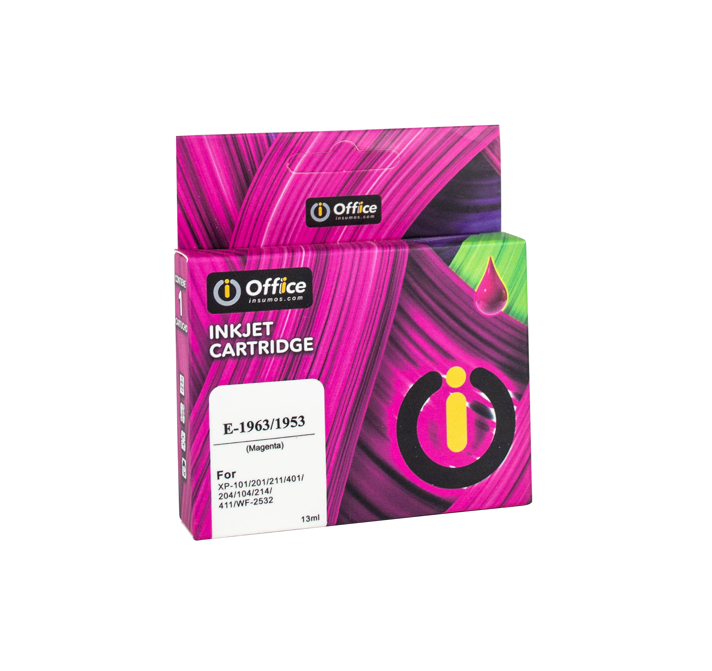 CART ALTER EPSON T195320 / T196320 MAGENTA OFFICE PARA EPSON  XP101 - XP201 - XP211 - XP401 - XP204 - XP104 - XP214 - XP411 - WORKFORCE 2532