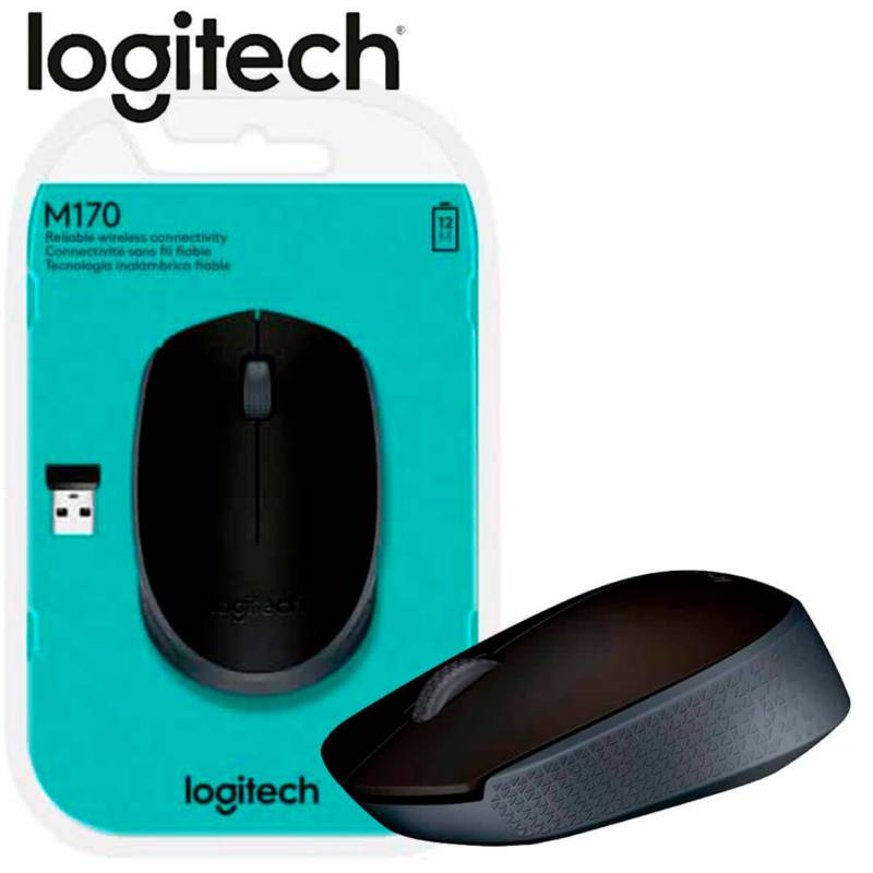 MOUSE USB WIRELESS M170 NEGRO 910-004940 LOGITECH