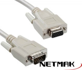 CABLE EXT DE VGA 1.80 MTS NM-C19
NETMAK - CABLE06848
