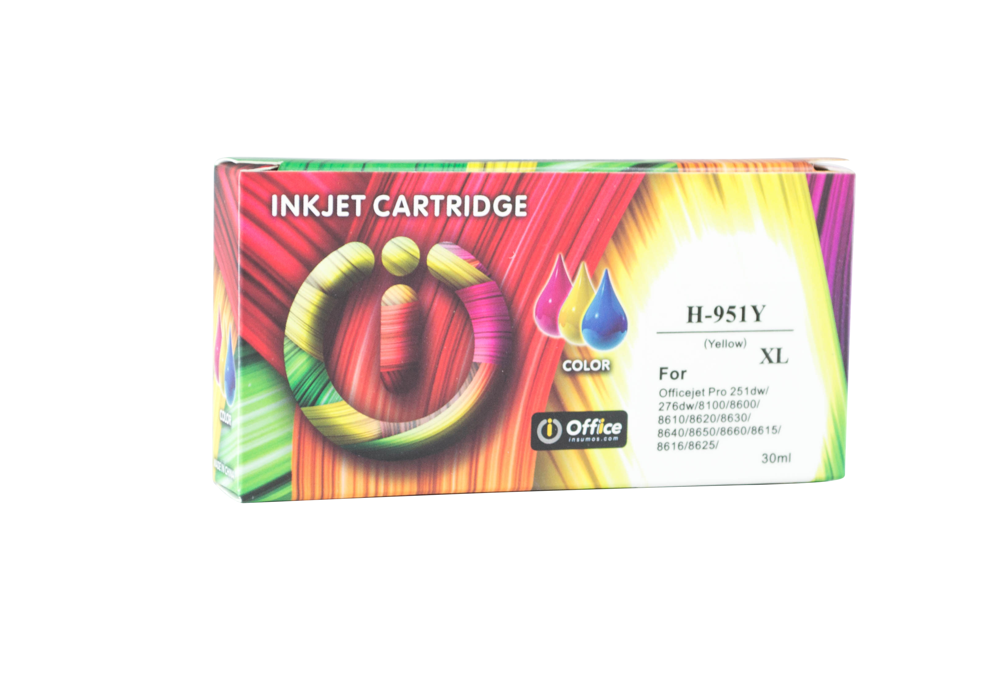 CART ALTER HP #670XL  MAGENTA 15ML OFFICE CZ115AL PARA IMPRESORA HP ADVANTAGE 3525 / 1615 / 4620 / 4625 / 5525 / 6526 4615