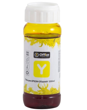 TINTA ALT P/EPSON 200CC D AMARILLO OT6644Y OFFICEINSUMOS.COM