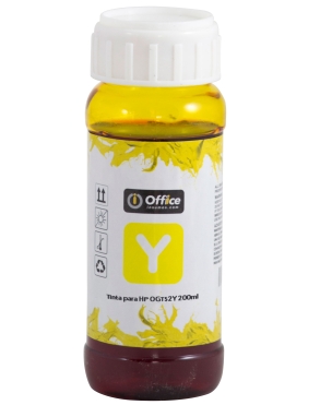 TINTA ALT P/HP 200CC D AMARILLO OGT52Y OFFICEINSUMOS.COM