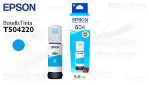 TINTA EPSON  70CC T504220 CYAN 70ML  L4150-L41606-L6161-L6171-L6191-L3150
