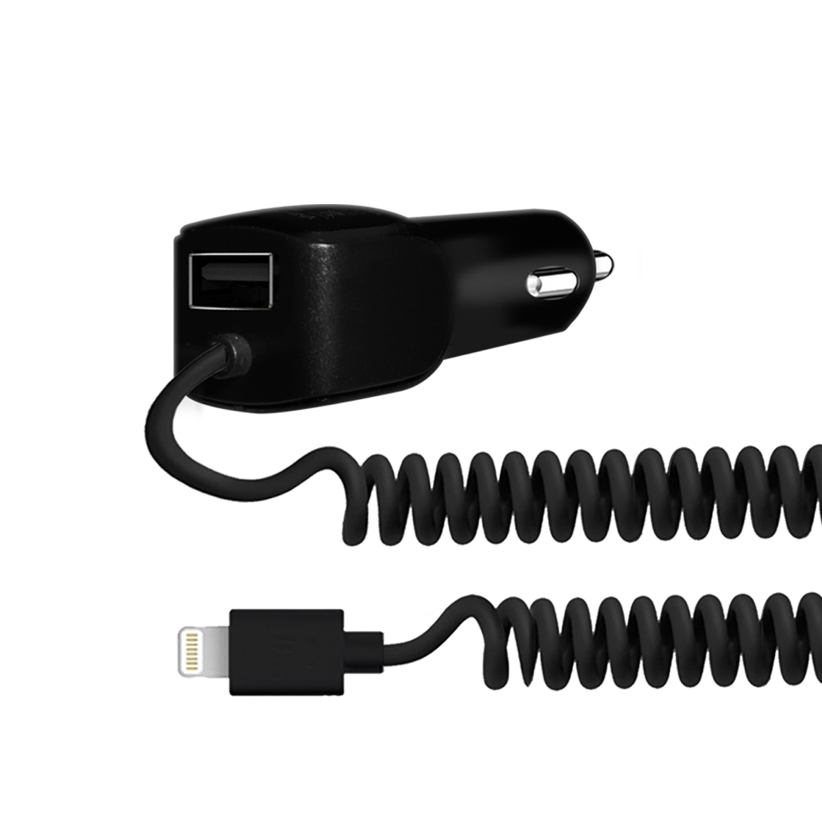 CARGADOR 12V DUAL IPHONE Y USB 2.1A CA-USBDUALIP - - SOUL - CARGADOR07471