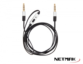 CABLE MANOS LIBRES 3.5MM NM-MIC15
NETMAK