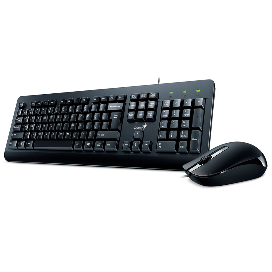 TECLADO + MOUSE USB KM-160 GENIUS 
31330001414