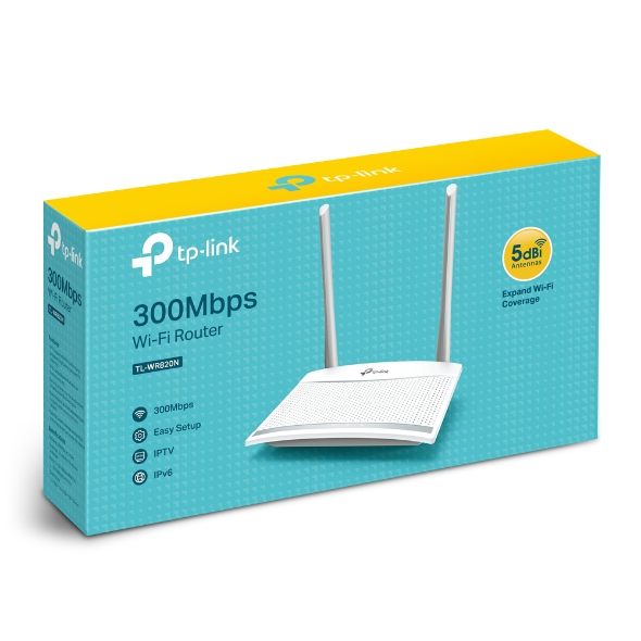 ROUTER 2 P+WIFI (TL-WR820N) 300MBPS 2 ANTENAS WIRELESS - TP-LINK - ROUTER820N