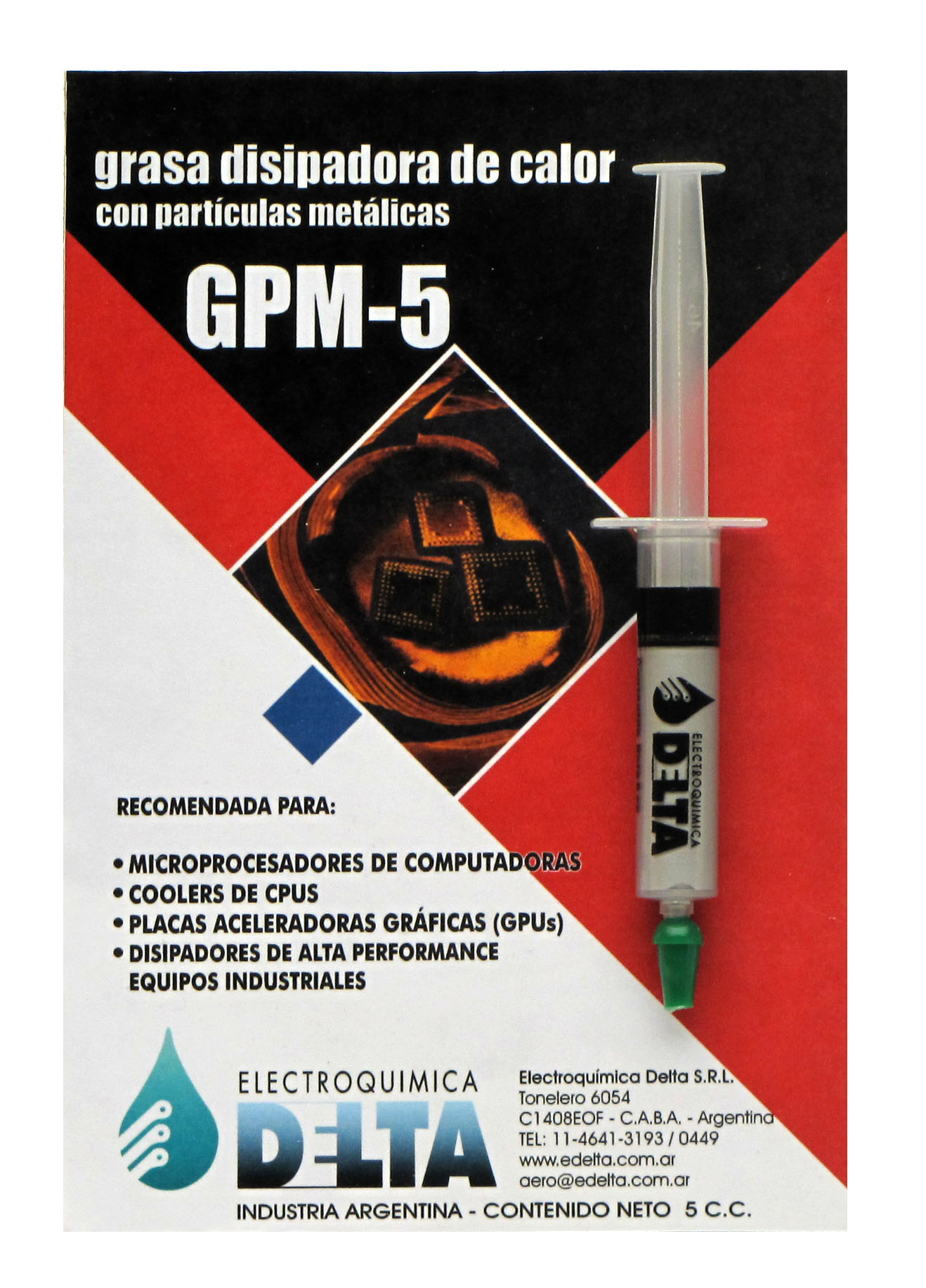 GRASA PARA MECANISMOS DELICADOS - TUNGREASE G36 5CC - DELTA - GRASA07709