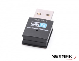 PLACA DE RED USB WIFI 300MBPS NANO NM-CS300
NETMAK - PLACA07777