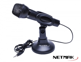 MICROFONO PARA PC CON BASE PLUG 3.5 NM-MC2