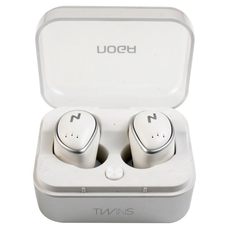 AURICULAR IN EAR BLUETOOTH NOGA NET NG-BTWINS 4 BLANCO - AURICULAR08019