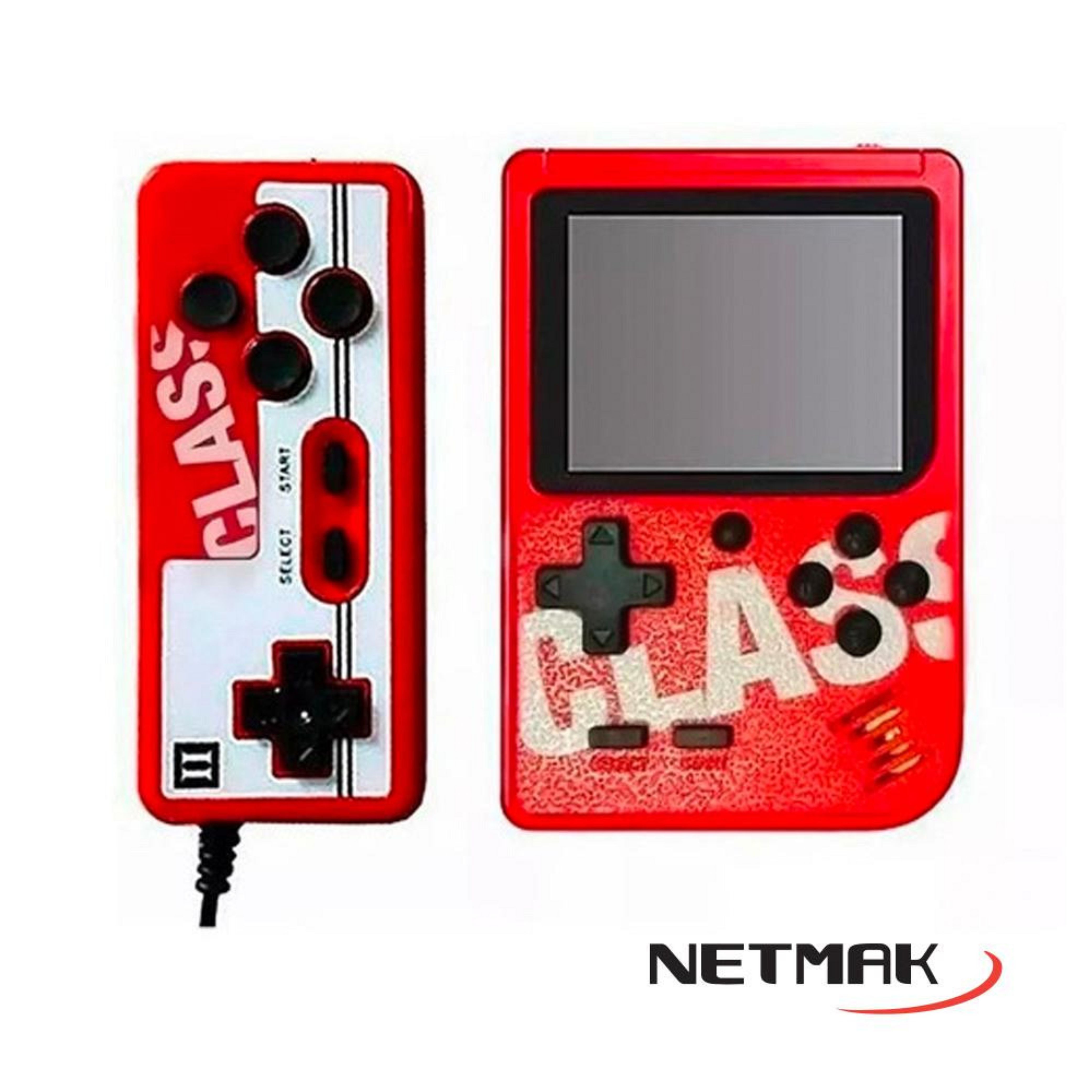 CONSOLA GAMER 8 BITS 400 JUEGOS NM-CLASS - CONSOLA08232