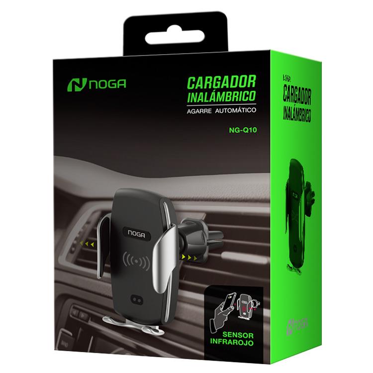 CARGADOR INALAMBRICO PARA AUTO - NG-Q10 NOGA NET - CARGADOR08247