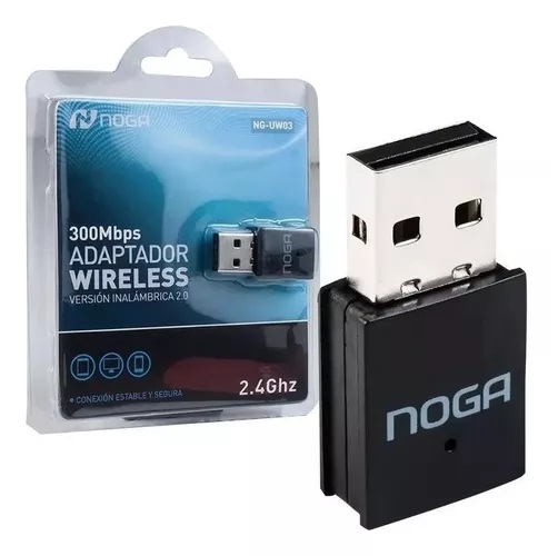 PLACA DE RED USB WIFI NG-UW03 300 MBPS - NOGA NET
