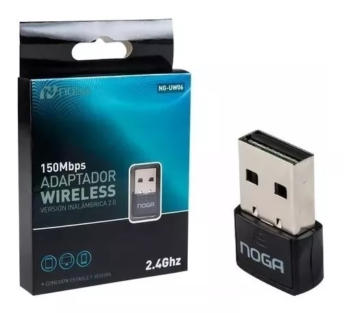 PLACA DE RED USB WIFI NG-UW06 NANO 150 MBPS - NOGA NET - PLACA08314
