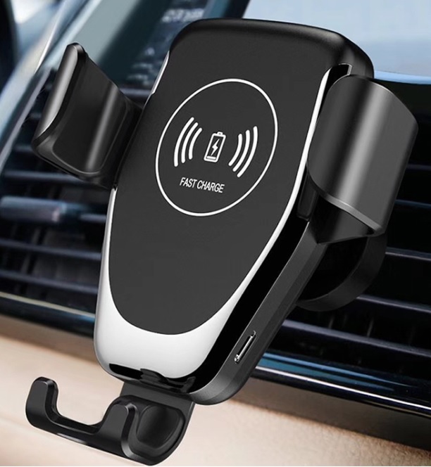SOPORTE MAS CARGADOR INALAMBRICO 10W NM-HC40 PARA AUTO NETMAK - SOPORTE08321