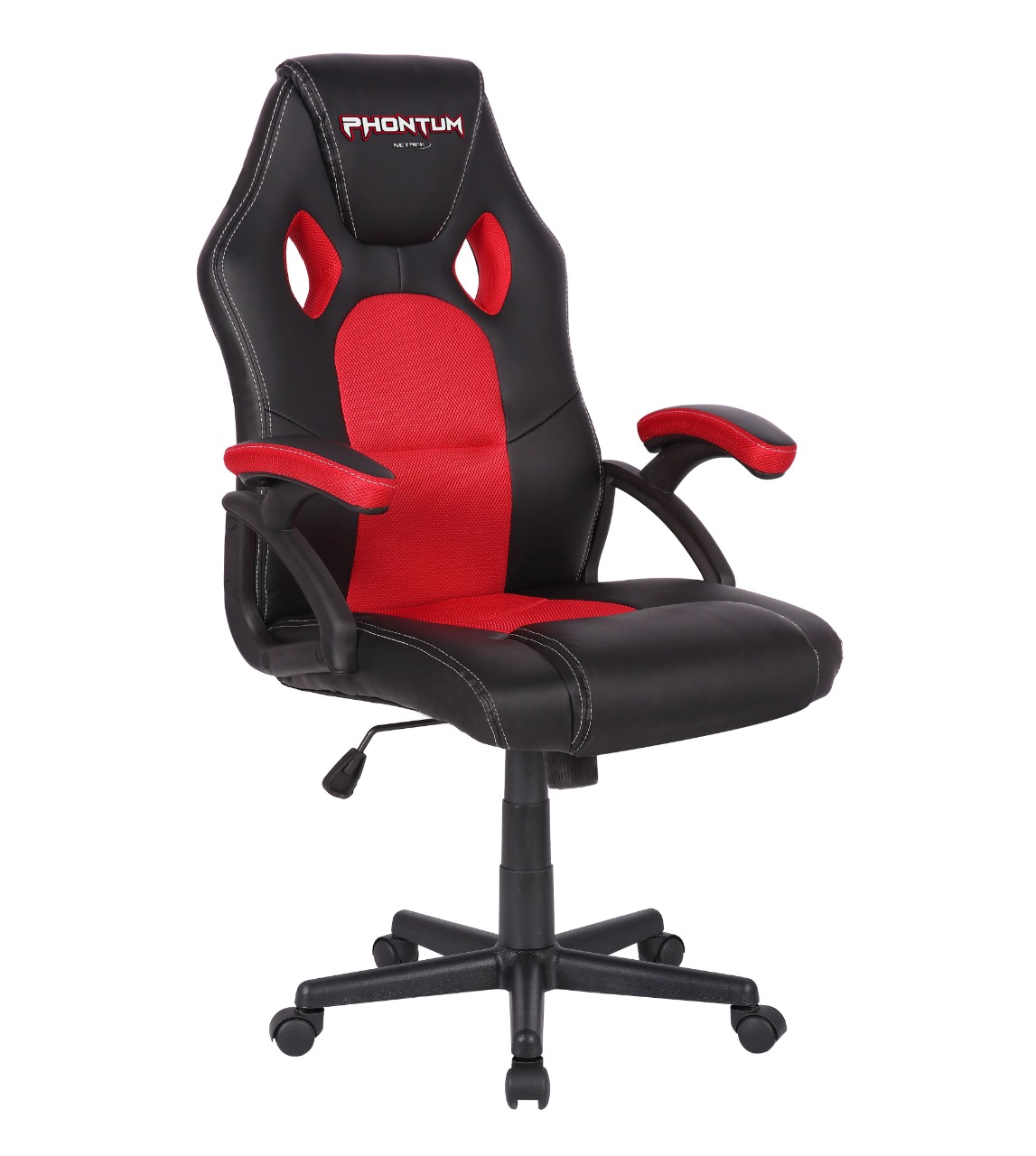 SILLA GAMER ERGONOMICA PHONTUM ROJO/NEGRO NETMAK NM-PHONTUM - SILLA08377