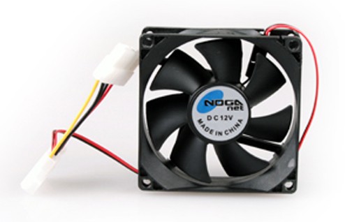 COOLER 12X12X25 4 PIN - TUR 4 12 CONECTA A FUENTE - NOGA NET - COOLER08409