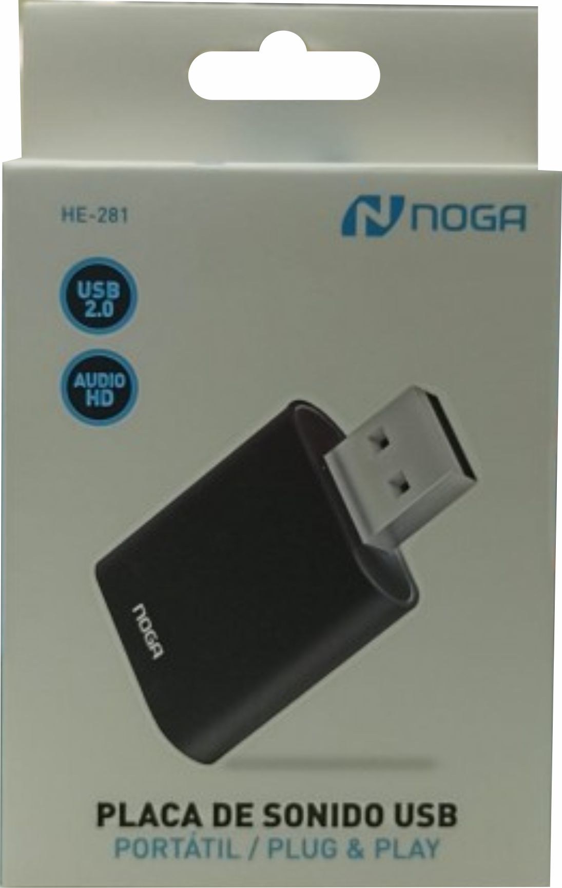 PLACA DE SONIDO HD USB 5.1 HE-281 - NOGA NET - PLACA08456