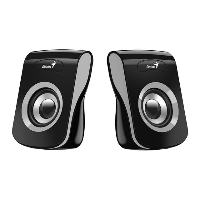 PARLANTES AUDIO PLUG ALIM USB SP-Q180 GRIS 31730026400 GENIUS - PARLANTE08461