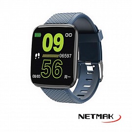 RELOJ SMART BAND BT 4.0 AZUL NM-BAND-B - RELOJ08469