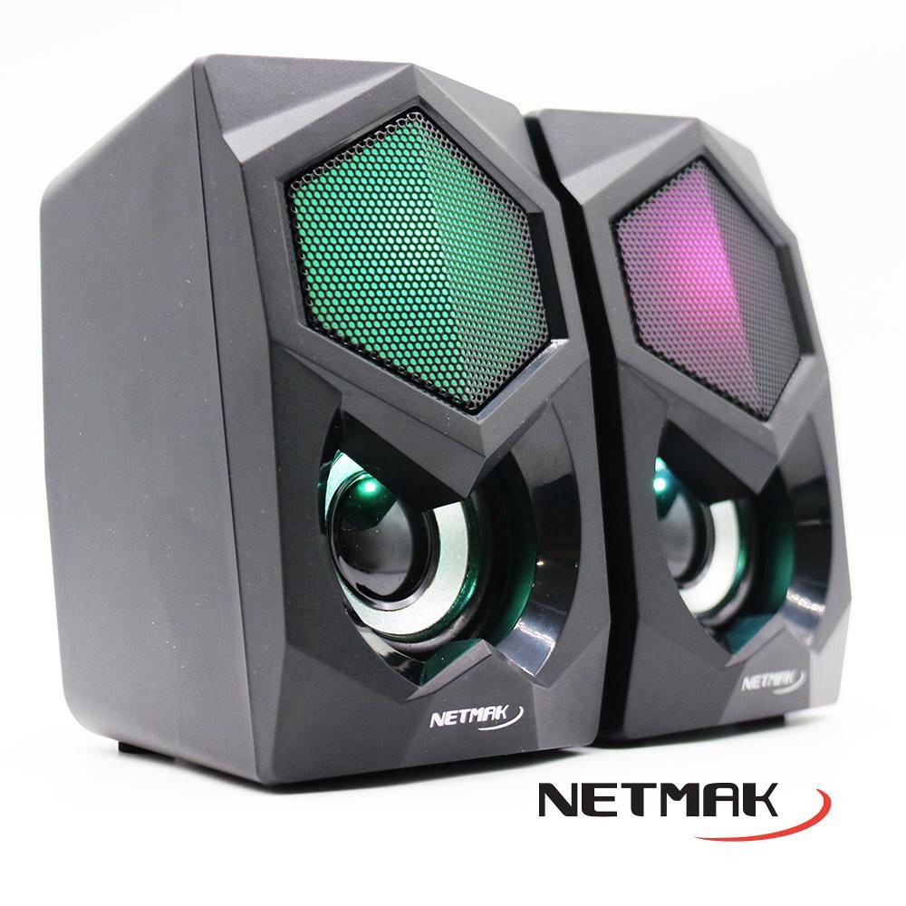 PARLANTES AUDIO PLUG ALIM USB NM-BLAKE
NETMAK - PARLANTE08546