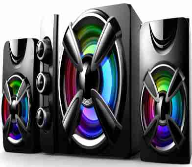 PARLANTES AUDIO PLUG ALIM USB NG-650P GAMER LED MULTIMEDIA C/VOL 2.1 NOGA NET - PARLANTE08720